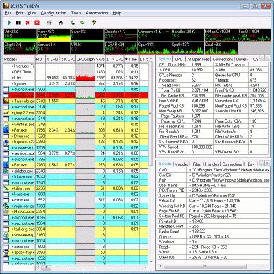 TaskInfo Screenshot